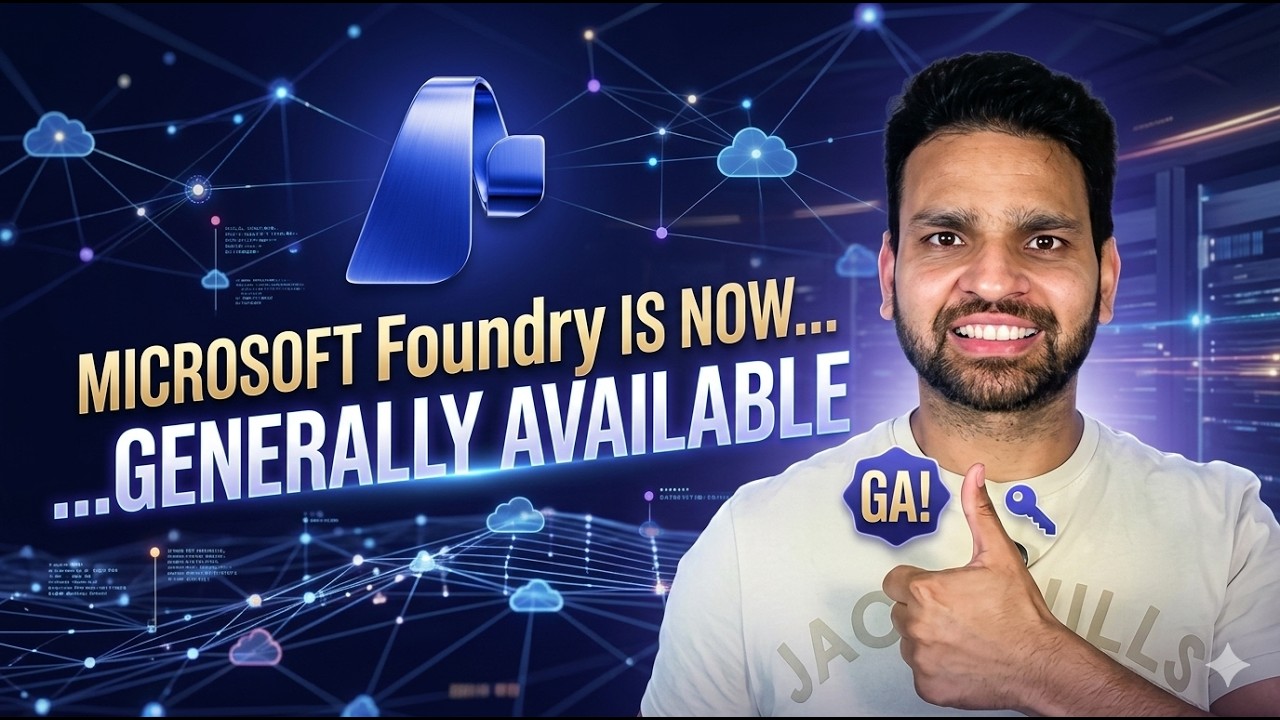 Microsoft Foundry is GA Now | What You Can Use in Production (Full Breakdown)