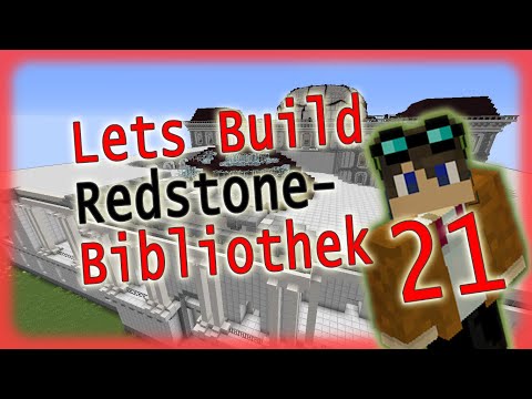 Hintereingang fertig | Geheimtreppe - Lets Build Redstone-Bibliothek 21