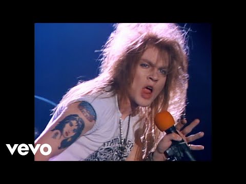 Guns N' Roses - Welcome To The Jungle online metal music video by GUNS N' ROSES