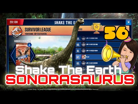 Sonorasaurus | All Herbivores Tournament | Jurassic World The Game | Survivor League