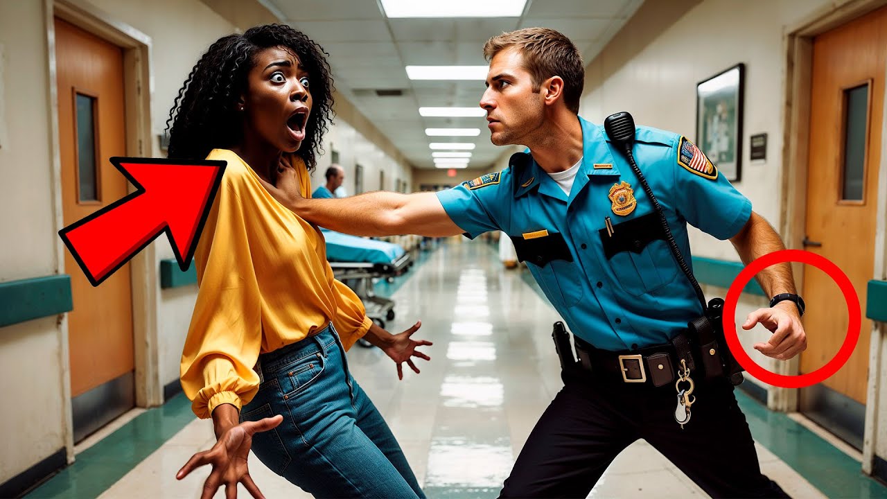 Racist Cop HUMILIATES Black Woman in a Hospital, THEN PANICS When She Saves His Life!