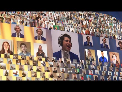 Nearer, My God, to Thee - 800 musicians from 55 countries combine to create a stunning virtual video