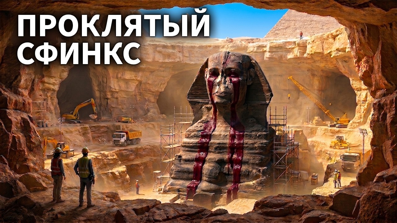 Под Гизой нашли запечатанного сфинкса