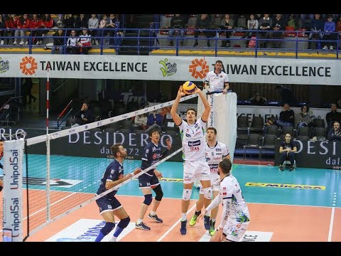 Highlights di Taiwan Excellence Latina-Diatec Trentino 1-3 (21^ giornata di SuperLega)