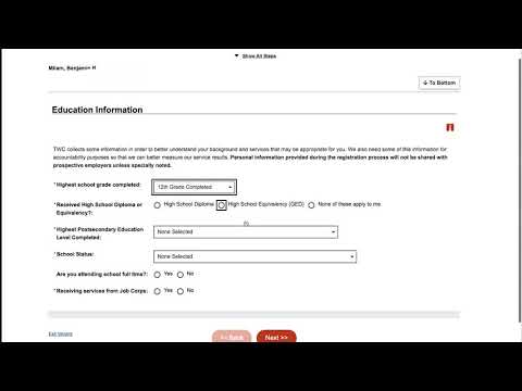 Workintexas Login