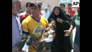 Two dead after bomb at petrol station; roadside bomb in Mansour district