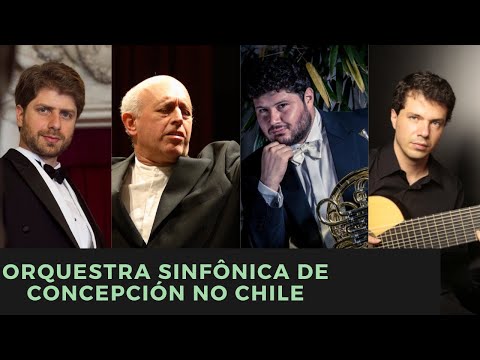 Premieres de Ricardo Calderoni, Daniel Murray e Egberto Gismonti com Sinfônica de Concepción