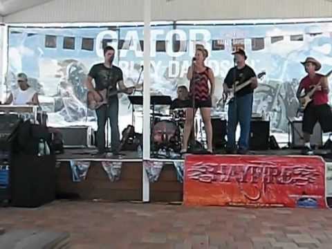 HayFire Band part 9 @ Gator Harley Davidson , Leesburg , Florida 7-29-12
