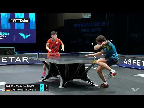 Alın Size Masa Tenisi Maçı Harimoto vs Ovtcharov | WTT Doha