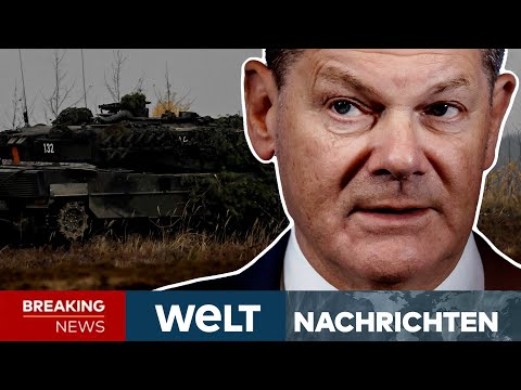 PUTINS KRIEG: Kampfpanzer kommen! Deutschland liefert Leopard an die Ukraine | WELT Newsstream