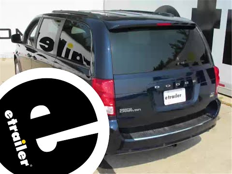 etrailer | How to Install the Curt Trailer Hitch Receiver on a 2014 Dodge Grand Caravan
