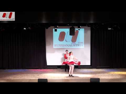 Siberian dance. Dmitri Shevelev and Anastasia Semianova (dance) Kemerovo Russia