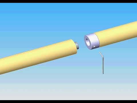 Montagevideo DOLLE Prova Wandanschluss/Handlaufverbinder PS 8