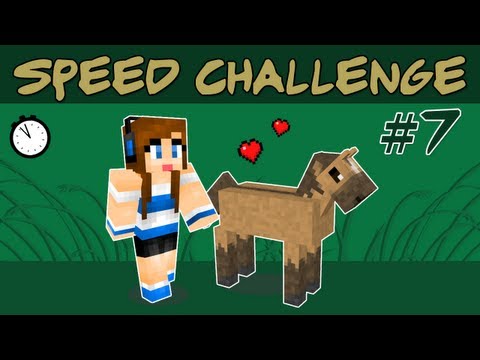 Minecraft Speed Challenge #7 - "Baj und die Pferde" (deutsch)