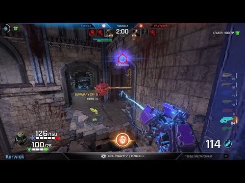 VP.cYpheR vs. Karwik (Quake Open League EU #2) – Quake Champions, 2K