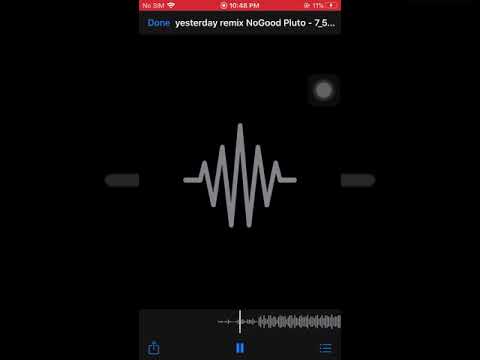 Nogood pluto-yesterday remix (official audio)