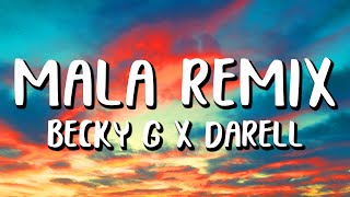 Becky G Ft.De La Ghetto, Pitbull - Mala REMIX (Letra/Lyrics)