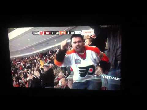 Flyers Talbot penalty shot