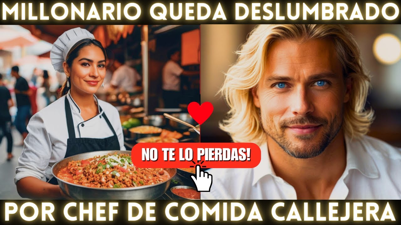 SABORES DEL CORAZÓN💖: MILLONARIO QUEDÓ IMPACTADO POR CHEF HUMILDE DE COMIDA CALLEJERA