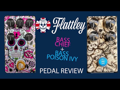 Flattley Guitar Pedals -Bass Poison Ivy -Bass Fuzz image 8