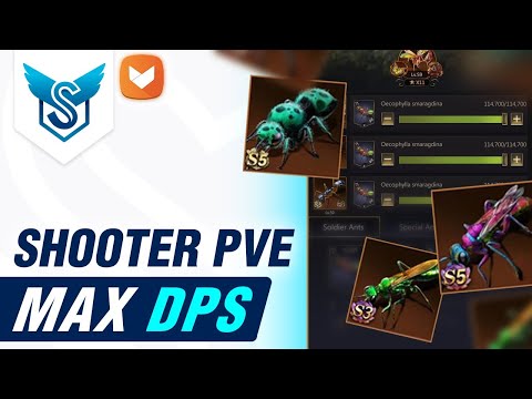 Maximize Shooter Damage! Ultimate PvE Tier List - The Ants: Underground Kingdom [EN]