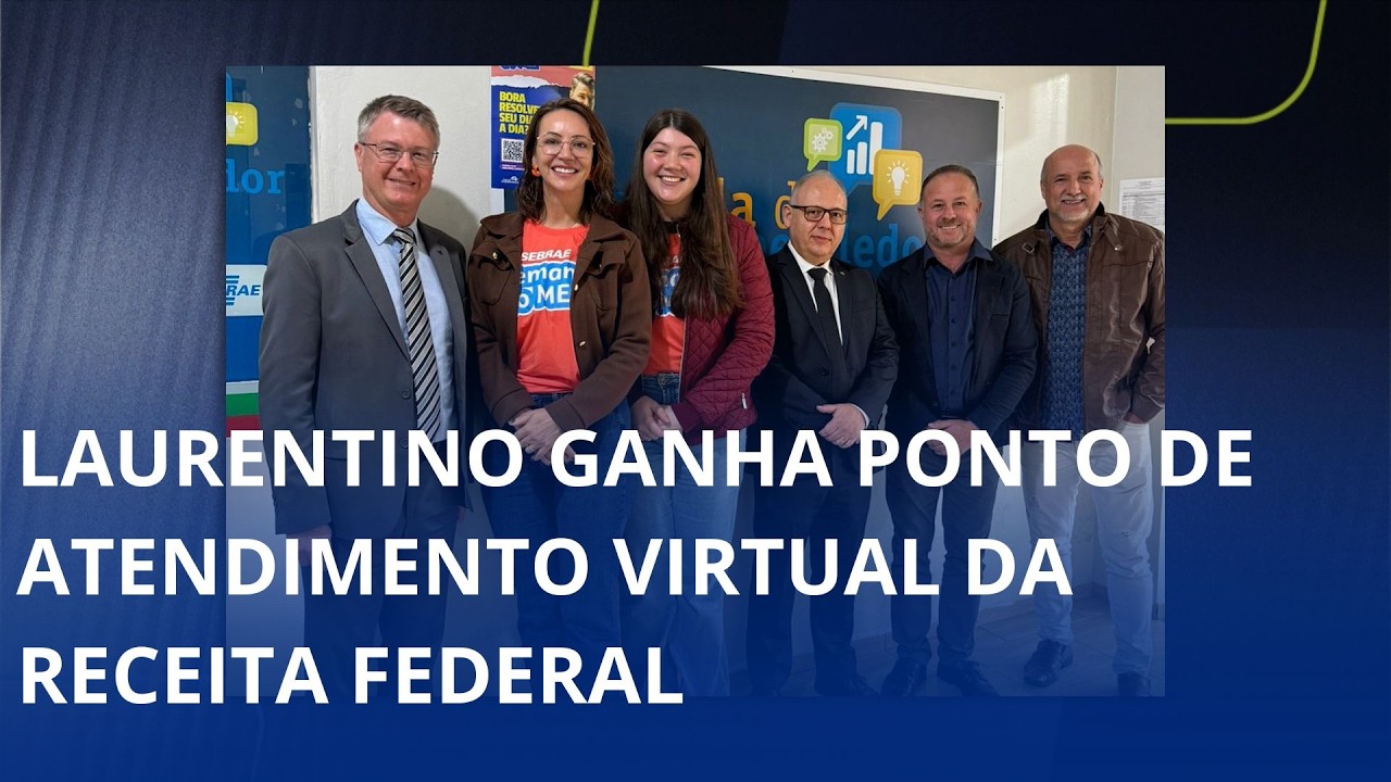 Laurentino ganha ponto de atendimento virtual da Receita Federal