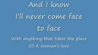 A Woman&#39;s Love lyrics