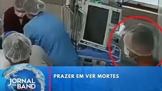 Enfermeiro assistiam às vítimas morrendo | Jornal da Band