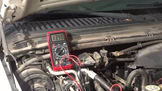 How To Test an Alternator on a Ford F250, Charging system problems