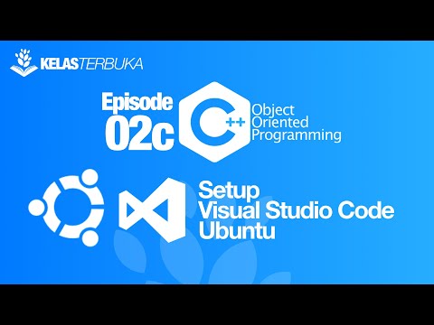 Belajar C OOP 02c Setup Ubuntu Visual Studio Code