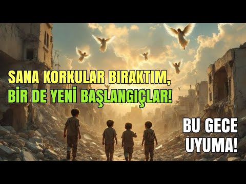 Bu gece uyuma! Sana korkular bıraktım, bir de yeni başlangıçlar!