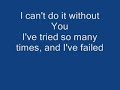 Can't Go On {Lyrics} - Group 1 Crew