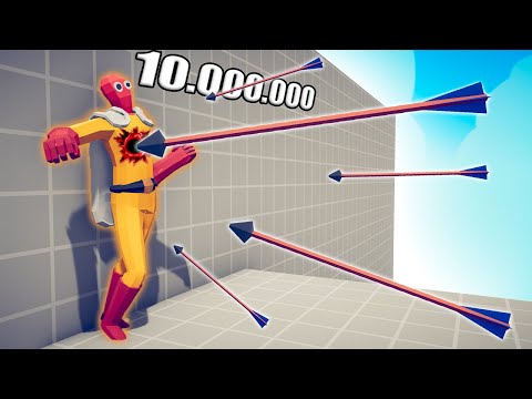 10.000.000 DAMAGE ARCHER vs UNITS - TABS | Totally Accurate Battle Simulator 2023