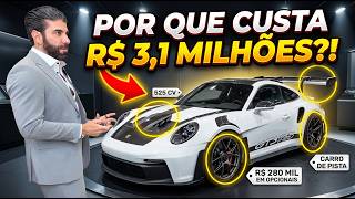 ANDEI NA PORSCHE GT3 RS DE R$ 3,1 MILHÕES E ENTENDI O PREÇO!