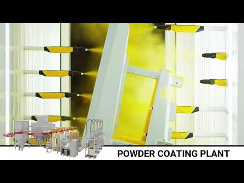 100 kV Automatic Powder Coating System