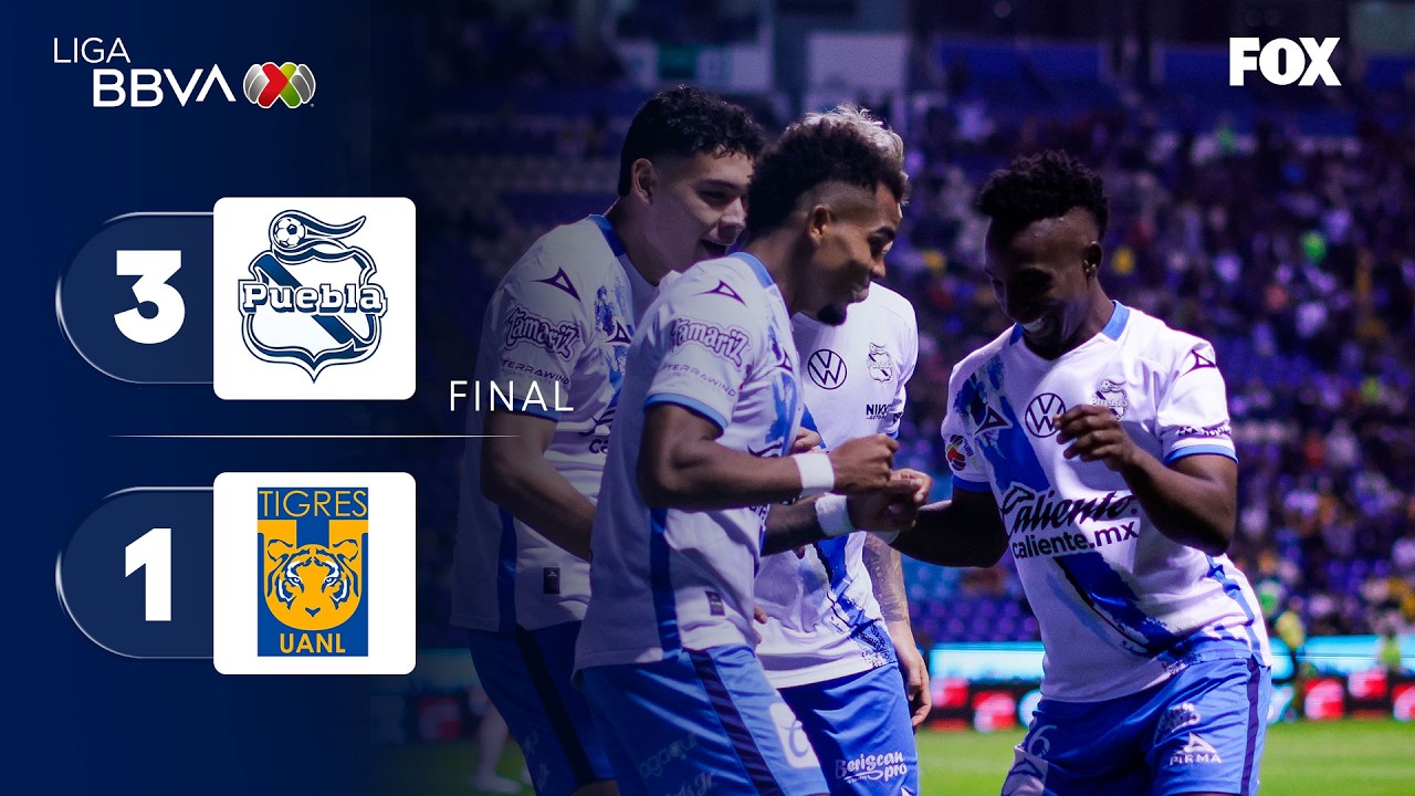 Club Puebla vs Tigres UANL Highlights