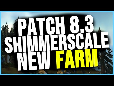 NEW Shimmerscale Farm in Patch 8.3! (1500+/hour!)