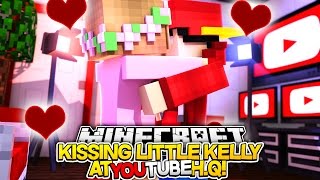 Minecraft Adventure - LITTLE KELLY &amp; LITTLE ROPO KISS?!!