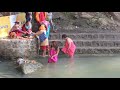 Nepali Women Holy Bath At Sali Nadi Unseen Video Outdoor Bathing
