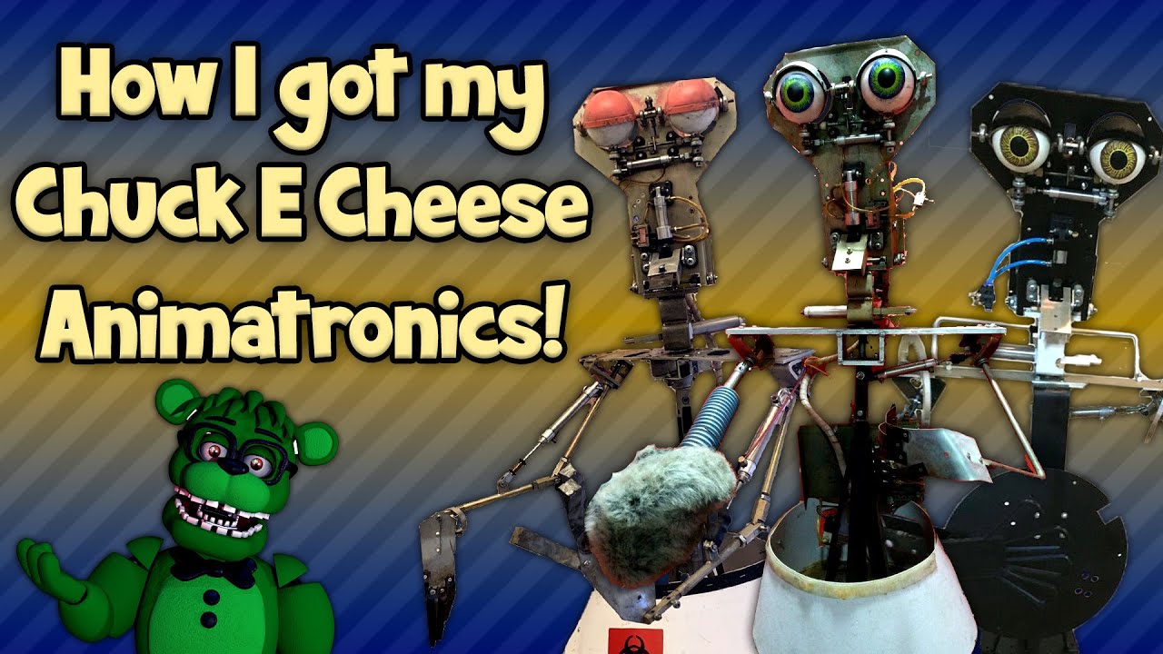 How I got my Chuck E Cheese Animatronics!