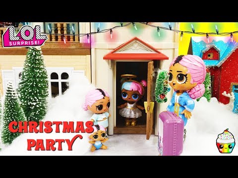 LOL Christmas Party Jet Set QT Family Airport Travel For Christmas Holiday