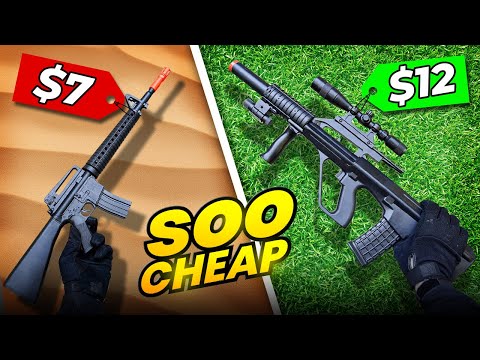 I Bought the World's Cheapest Airsoft Guns!