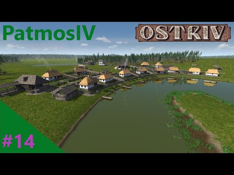 Ostriv - Episode 14 - Building a 3rd farm with ploughs and the Tavern area is planned