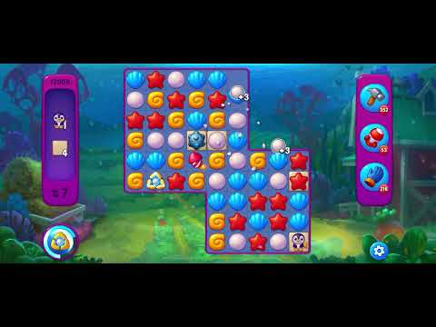 Fishdom Very Hard level 12009 no boosters フィッシュダム ベリーハード