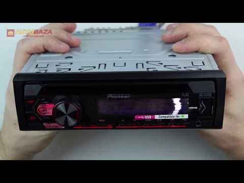 Automagnetola Pioneer imtuvas DEH-S120UBB video