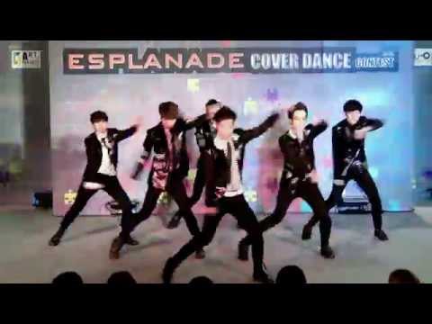140518 Nicholas cover Infinite - Intro + Be Mine @Esplanade Cover Dance Contest (Audition)