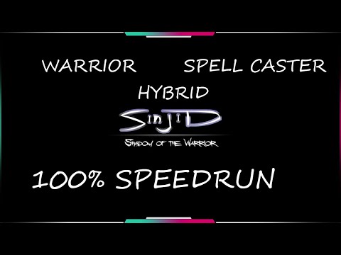 Sinjid: Shadow of the Warrior 100% SPEEDRUN in 32:31 (all portals)