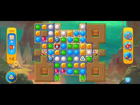Fishdom gaming😉 সুন্দর একটি গেম ফিশডোম #fish #fishdom #enjoy #game #viral #video Level-2156