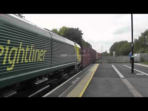 (HD) Mega train horns UK V1!