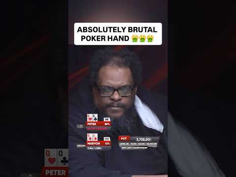 DISGUSTING Poker Hand at WPT LHPO With $600,000 FOR 1ST 🤢 #poker #pokerhands #casino